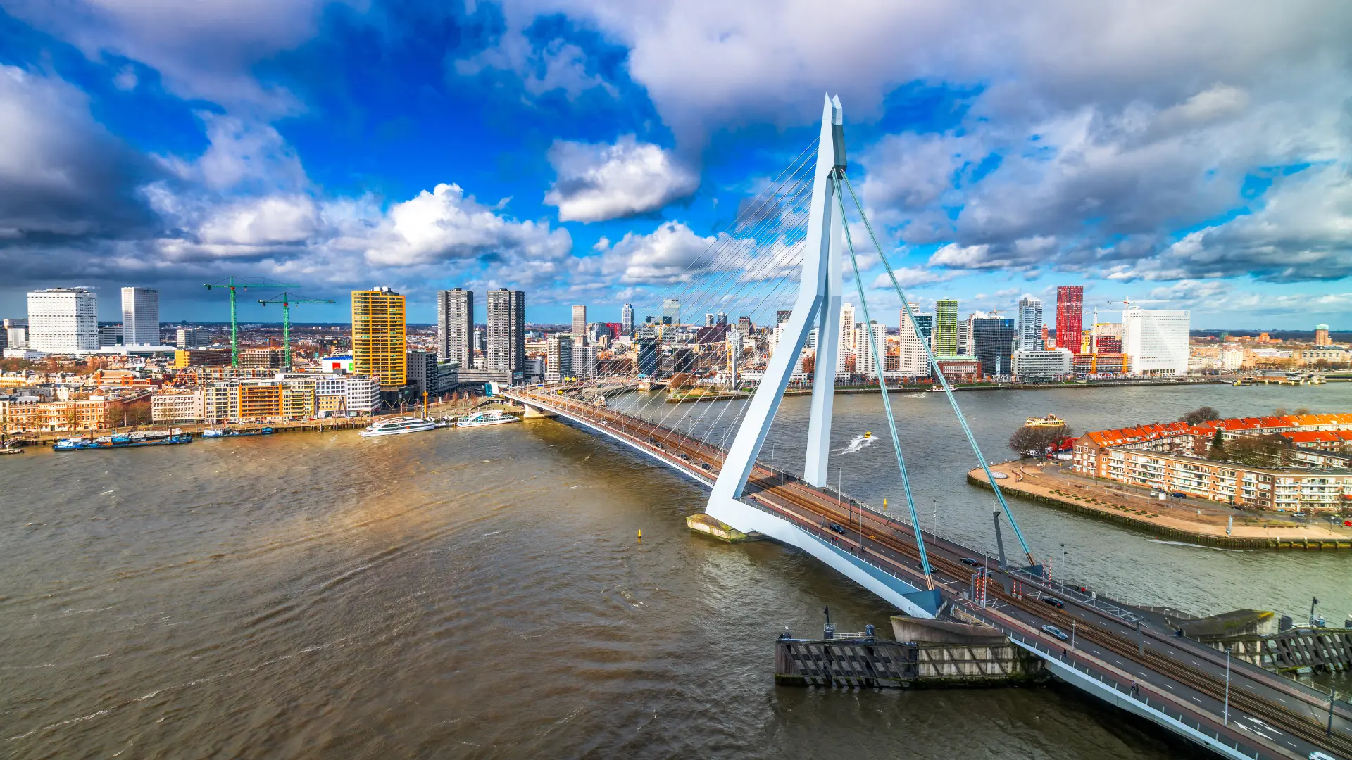 Rotterdam cityscape — the conference venue location